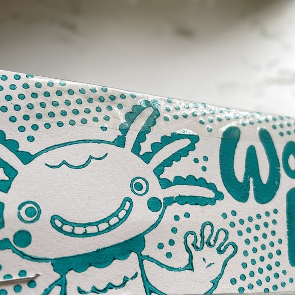 Gary Ham Wooper Looper Figure Blue New in Signed Bag Chauskoskis - Picture 4 of 9